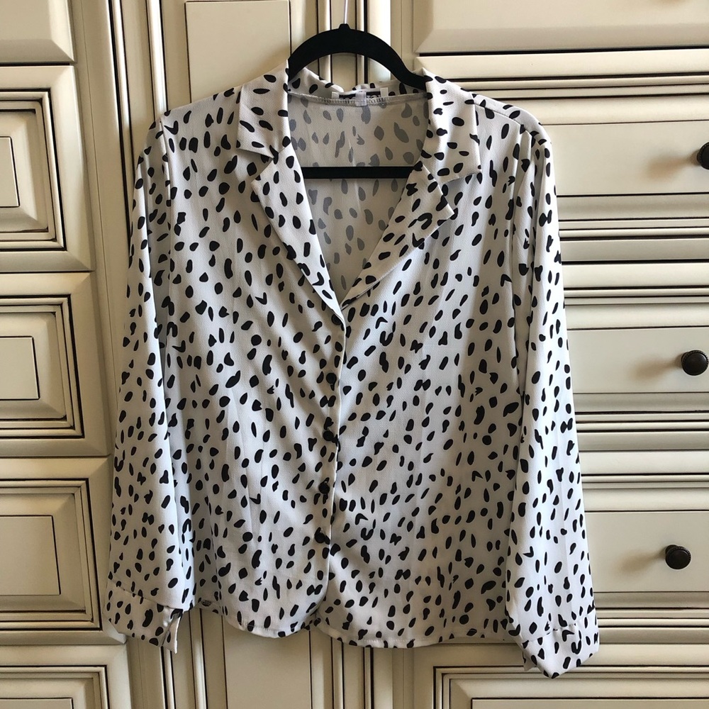 Women’s Leopard Print Blouse